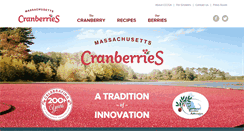 Desktop Screenshot of cranberries.org